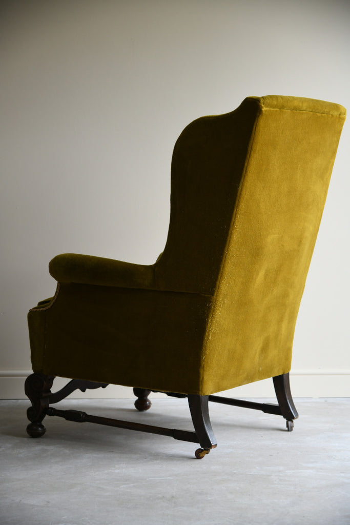 Antique Upholstered Armchair