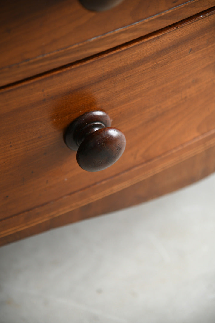 Antique Bow Front Chest of Drawers