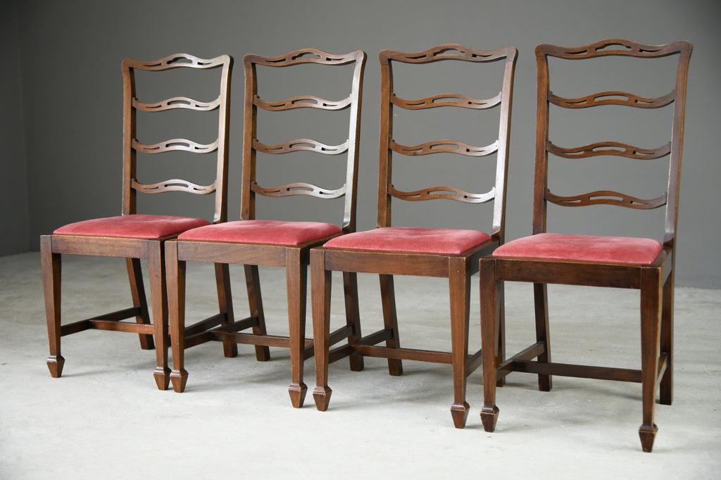 4 Georgian Style Dining Chairs