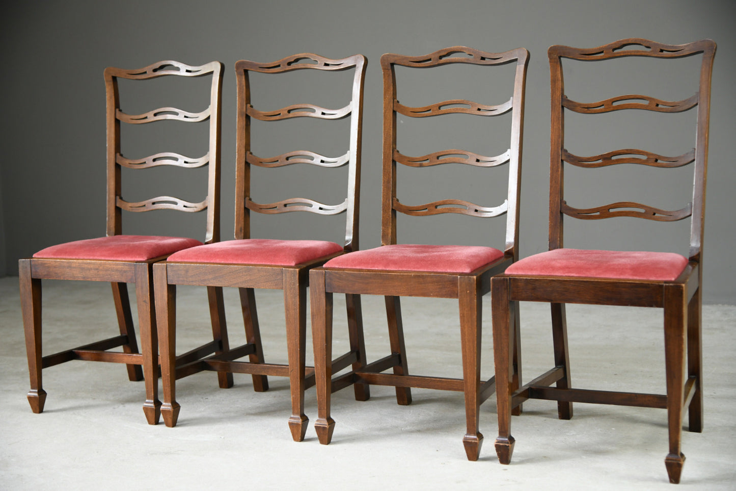 4 Georgian Style Dining Chairs
