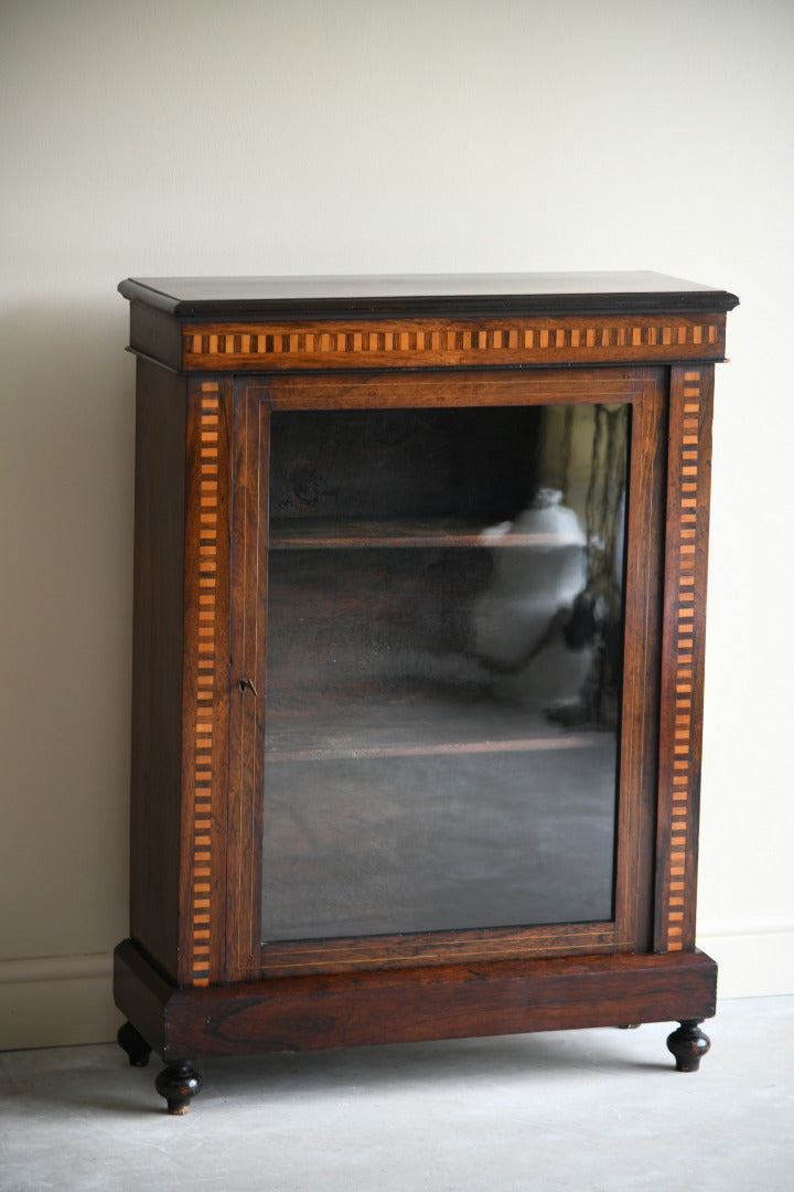 Rosewood Glazed Cabinet