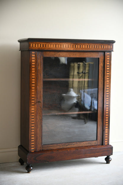 Rosewood Glazed Cabinet