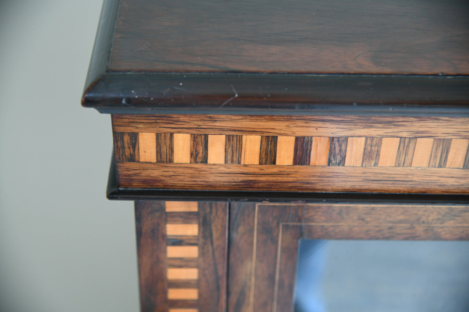 Rosewood Glazed Cabinet