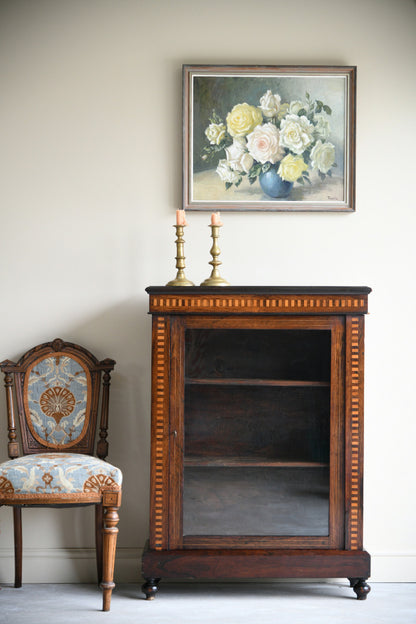 Rosewood Glazed Cabinet