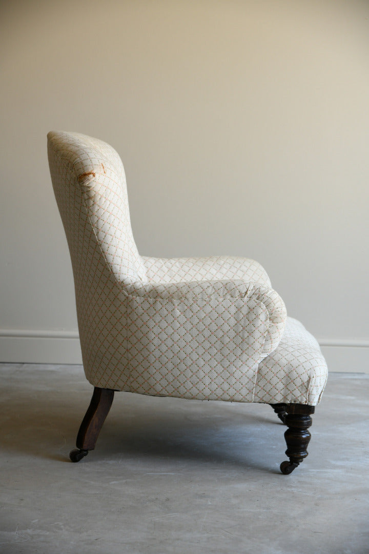 Victorian Button Back Nursing Chair