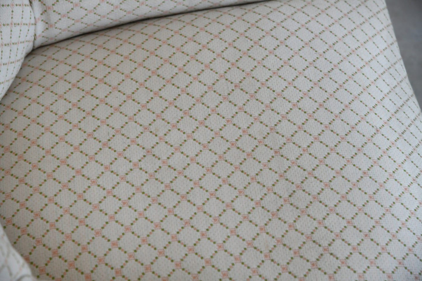 Victorian Button Back Nursing Chair