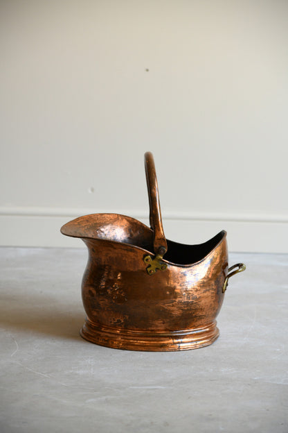 Copper Coal Scuttle