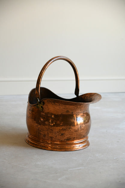 Copper Coal Scuttle