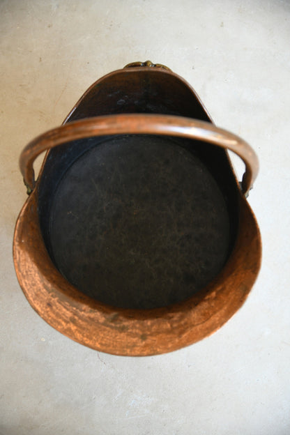 Copper Coal Scuttle