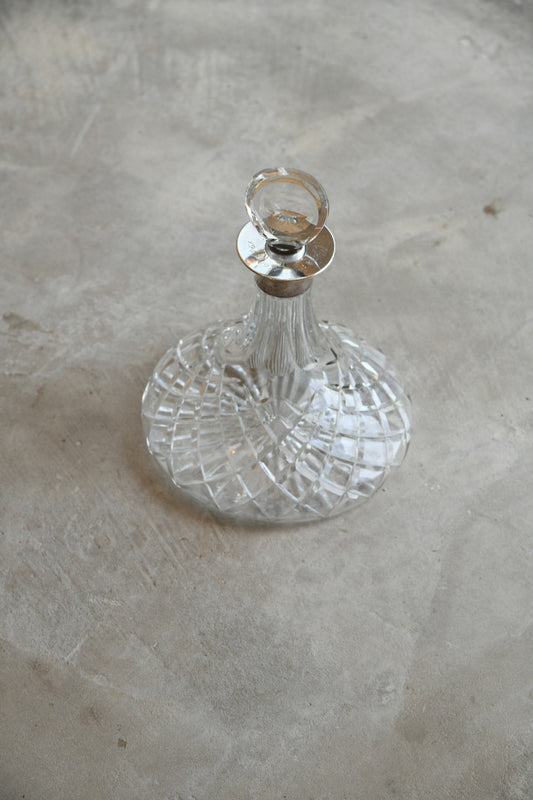 Brierley Glass Ships Decanter