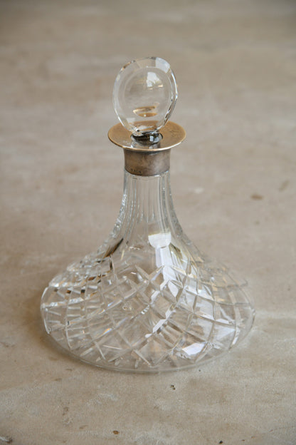 Brierley Glass Ships Decanter