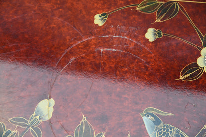Red Oriental Coffee Table