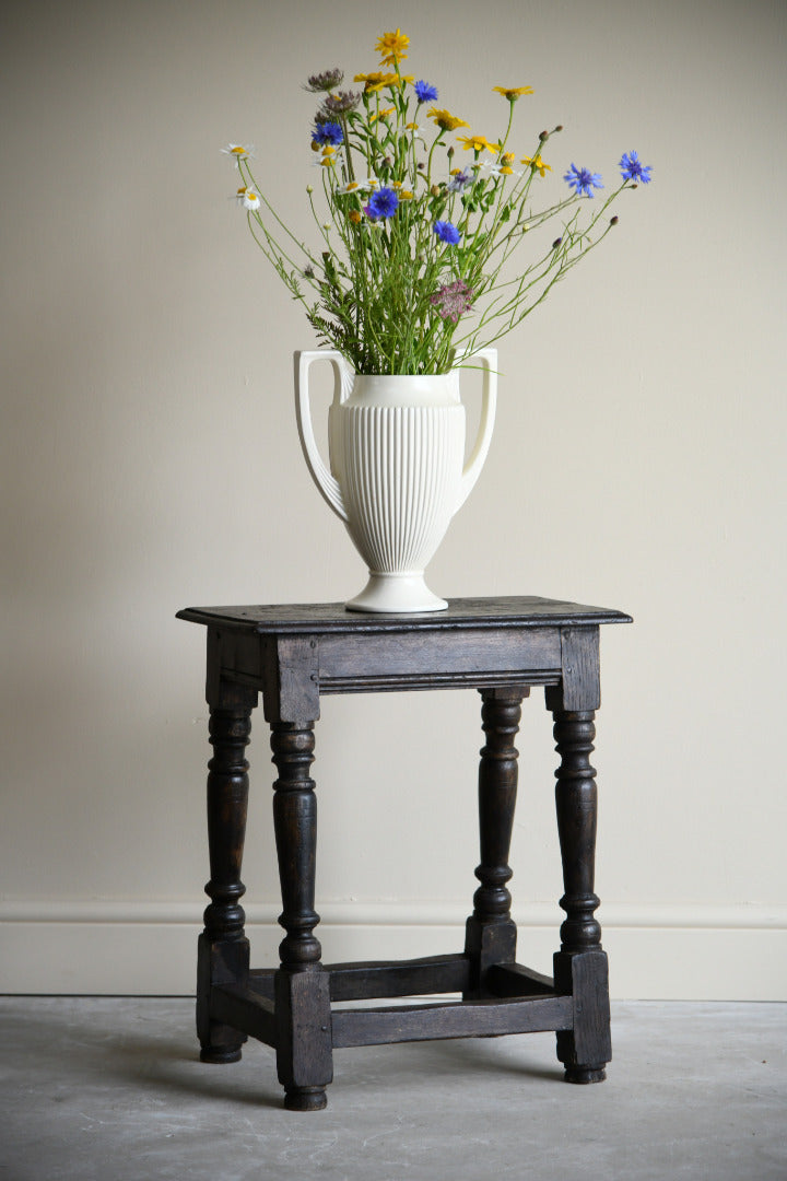 Antique Oak Joint Stool