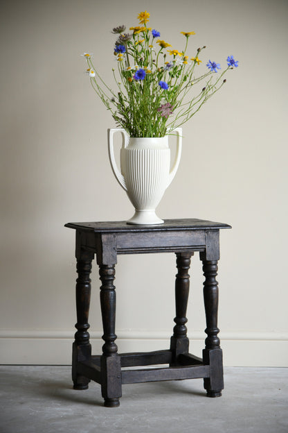 Antique Oak Joint Stool