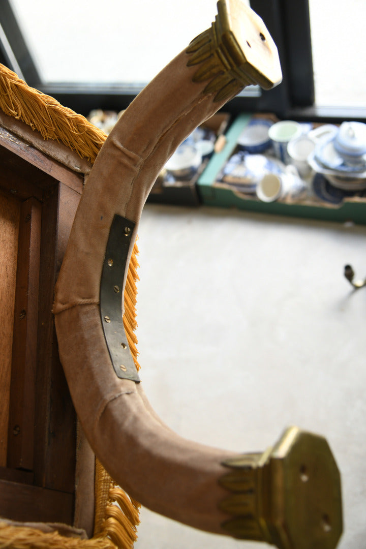 Antique Gothic Prayer Chair