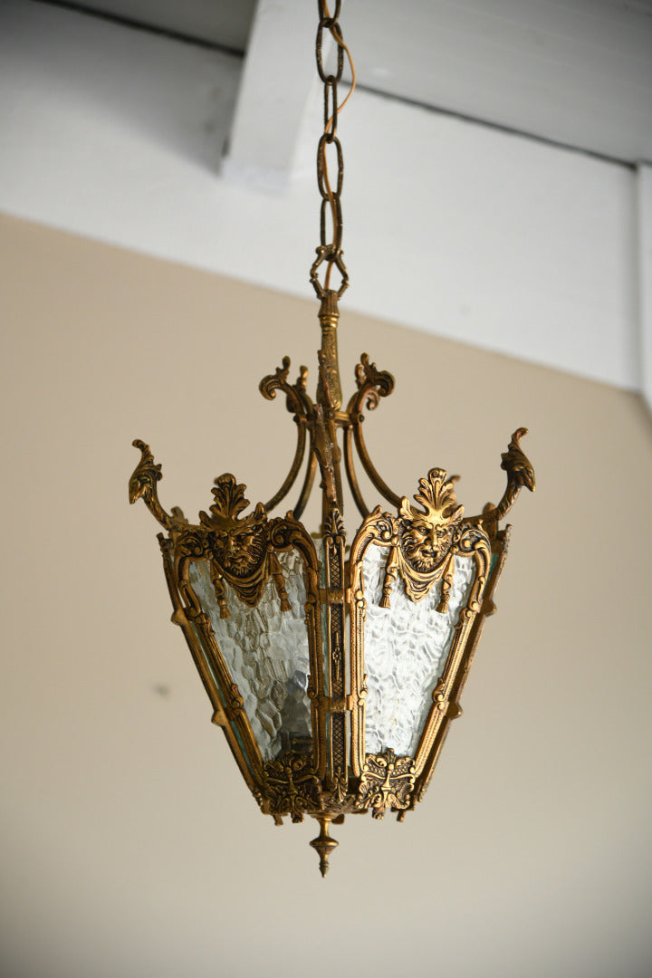 Brass Hall Lantern