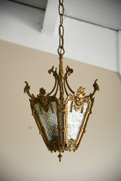 Brass Hall Lantern