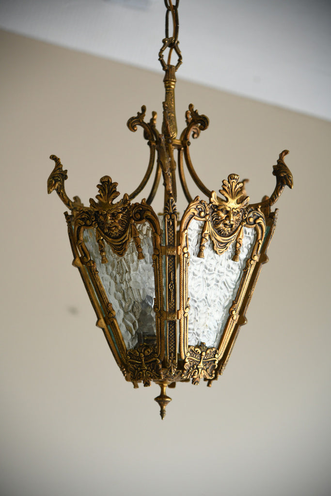 Brass Hall Lantern