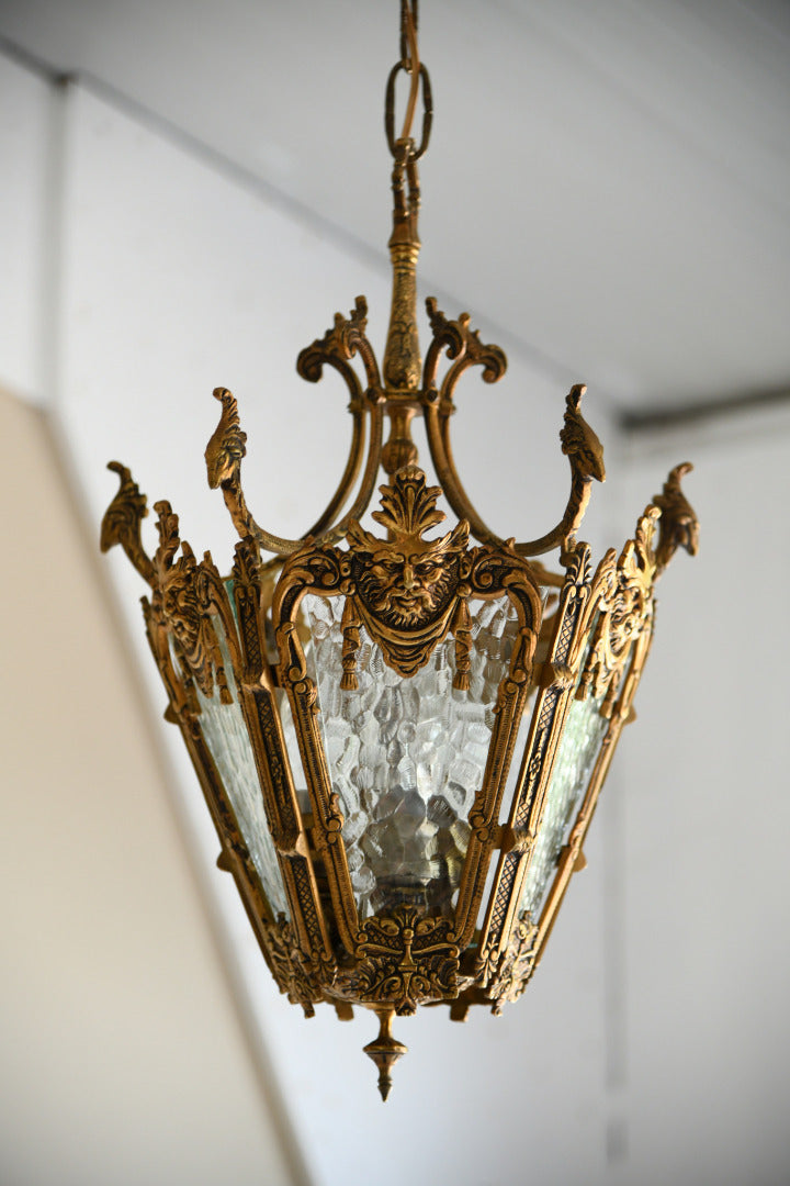 Brass Hall Lantern