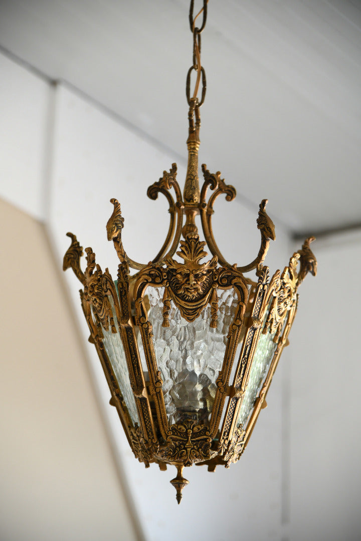 Brass Hall Lantern