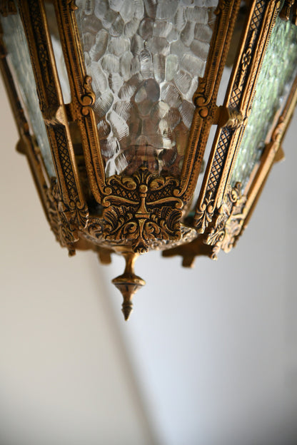 Brass Hall Lantern