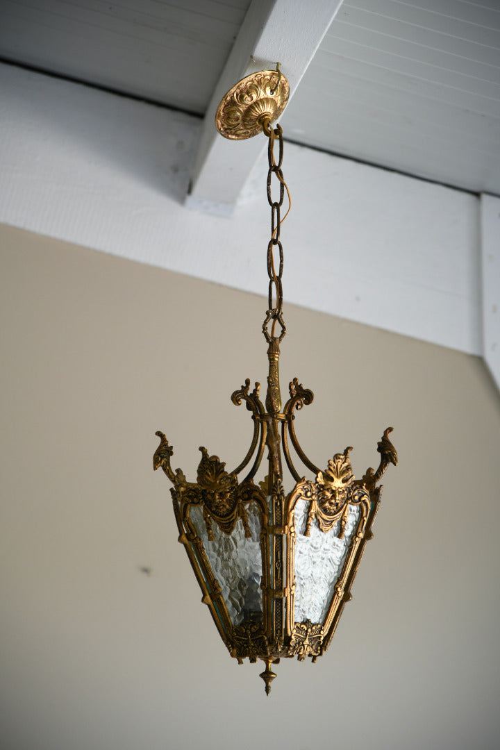 Brass Hall Lantern