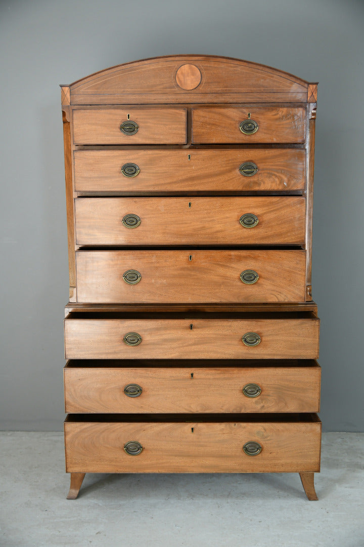 Antique Mahogany Tall Boy