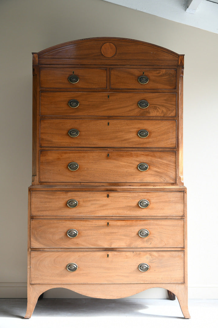 Antique Mahogany Tall Boy