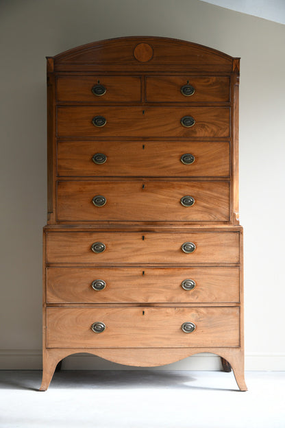 Antique Mahogany Tall Boy