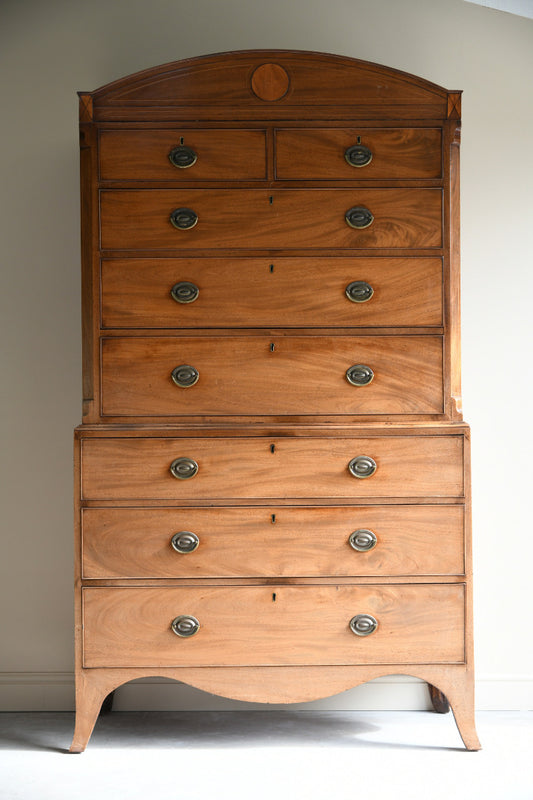 Antique Mahogany Tall Boy