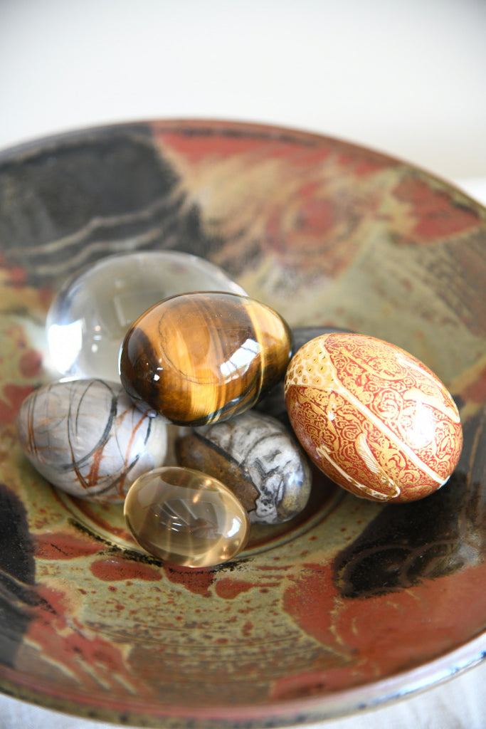 Collection Polished Stone Eggs