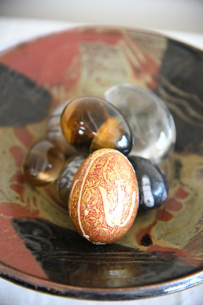 Collection Polished Stone Eggs