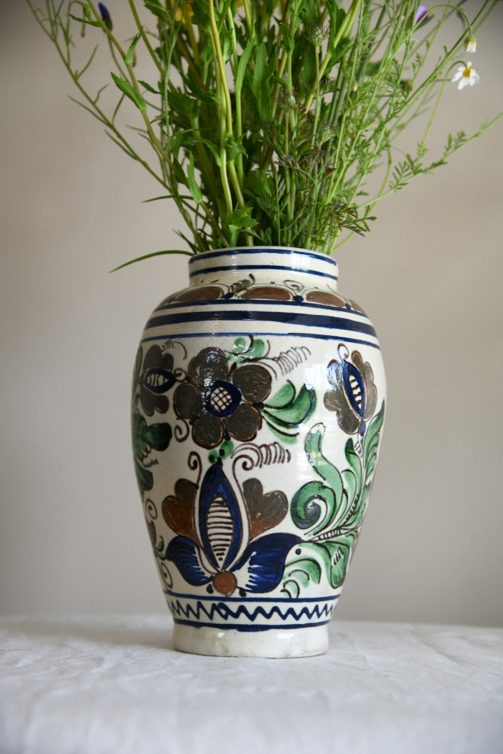 Hungarian Folk Art Vase