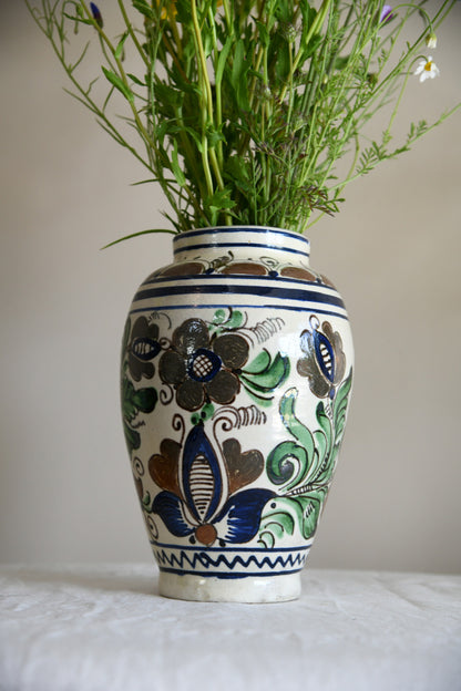 Hungarian Folk Art Vase
