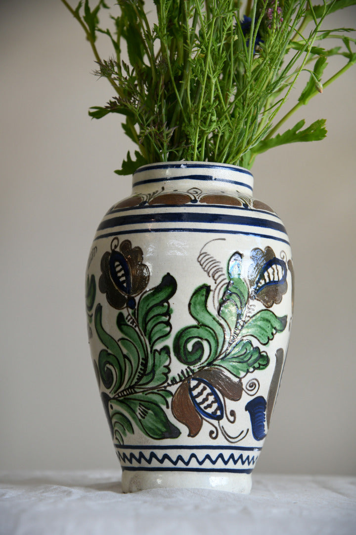 Hungarian Folk Art Vase