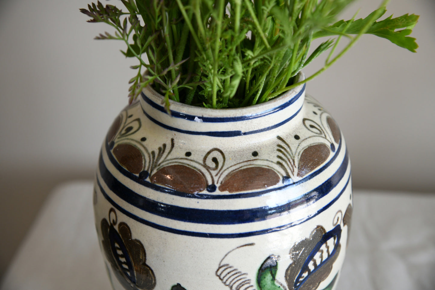Hungarian Folk Art Vase