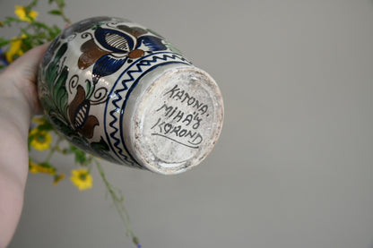 Hungarian Folk Art Vase