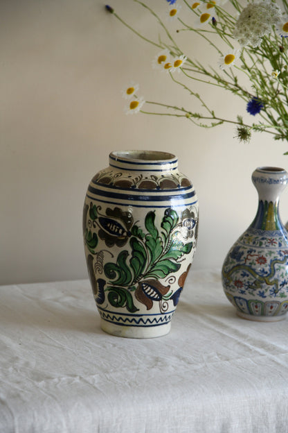 Hungarian Folk Art Vase
