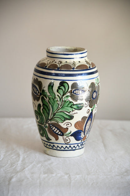 Hungarian Folk Art Vase