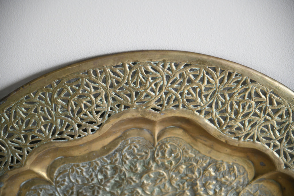 Decorative Eastern Brass Tray