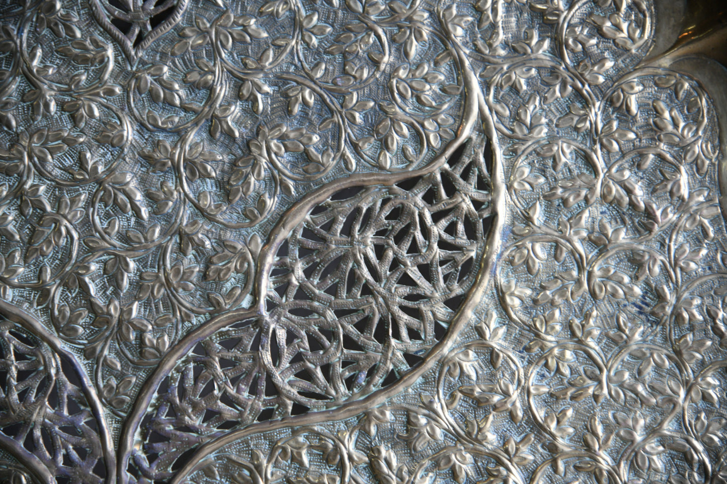 Decorative Eastern Brass Tray