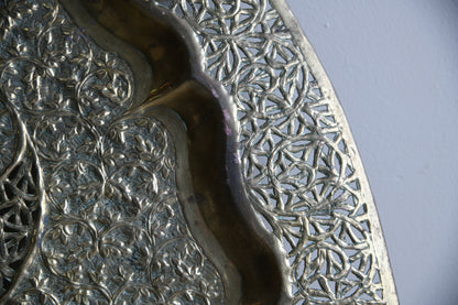 Decorative Eastern Brass Tray