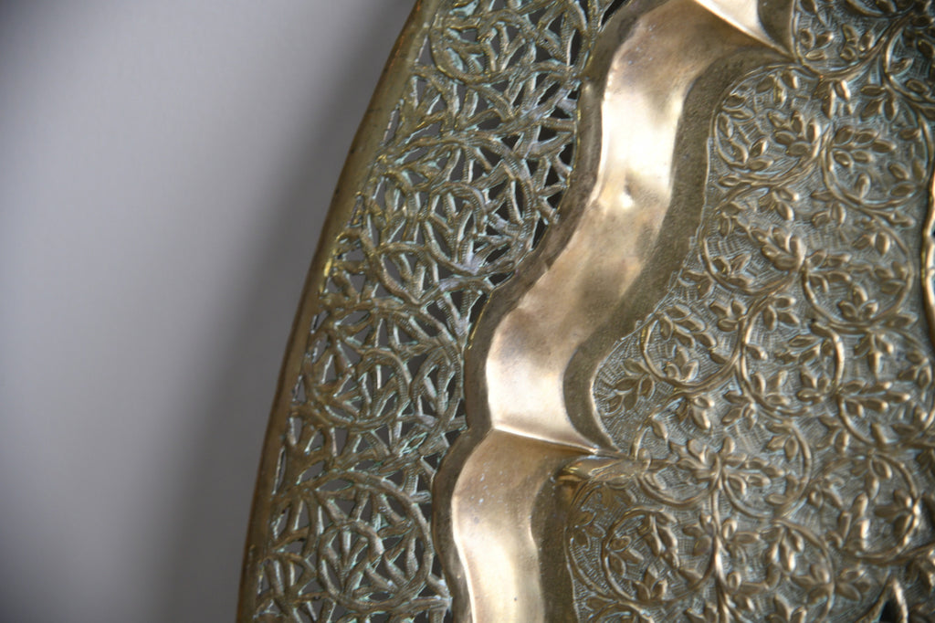 Decorative Eastern Brass Tray