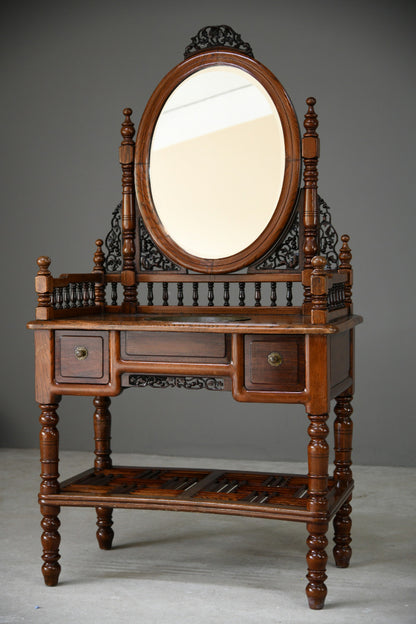 Anglo Asian Washstand Swing Mirror Back