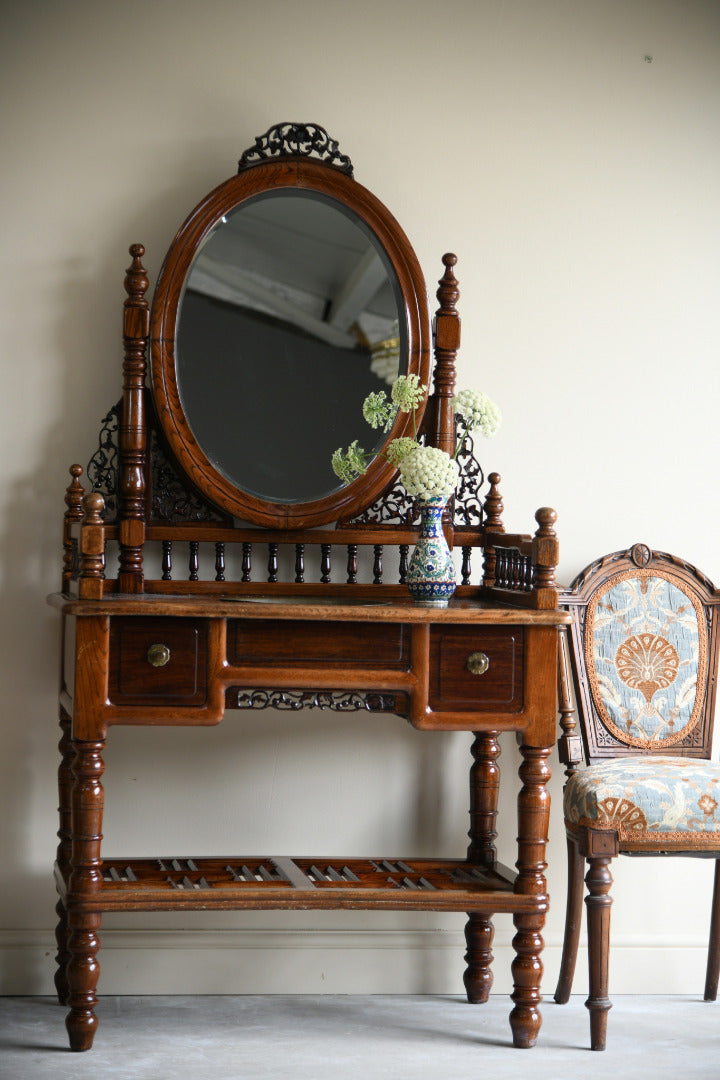 Anglo Asian Washstand Swing Mirror Back