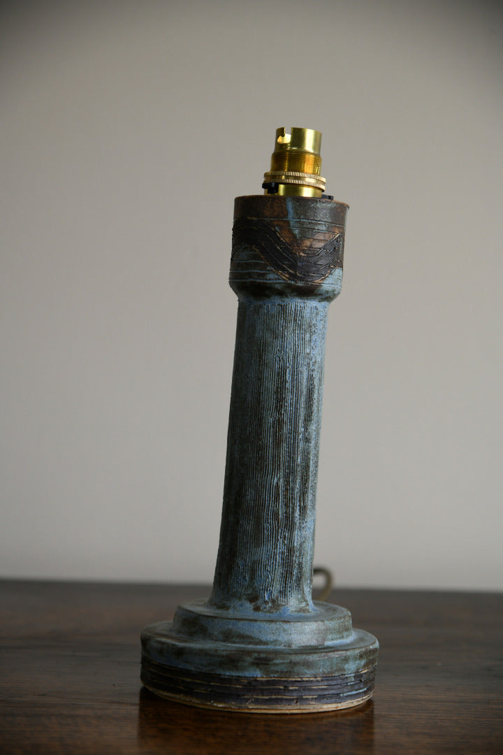 Small Studio Pottery Table Lamp