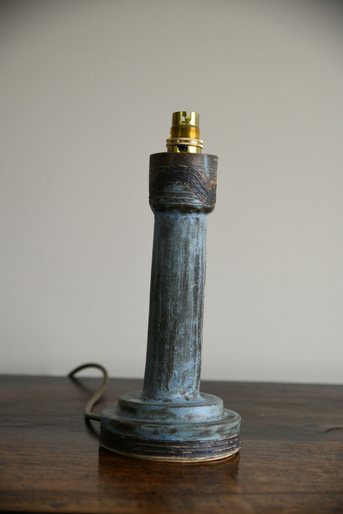 Small Studio Pottery Table Lamp