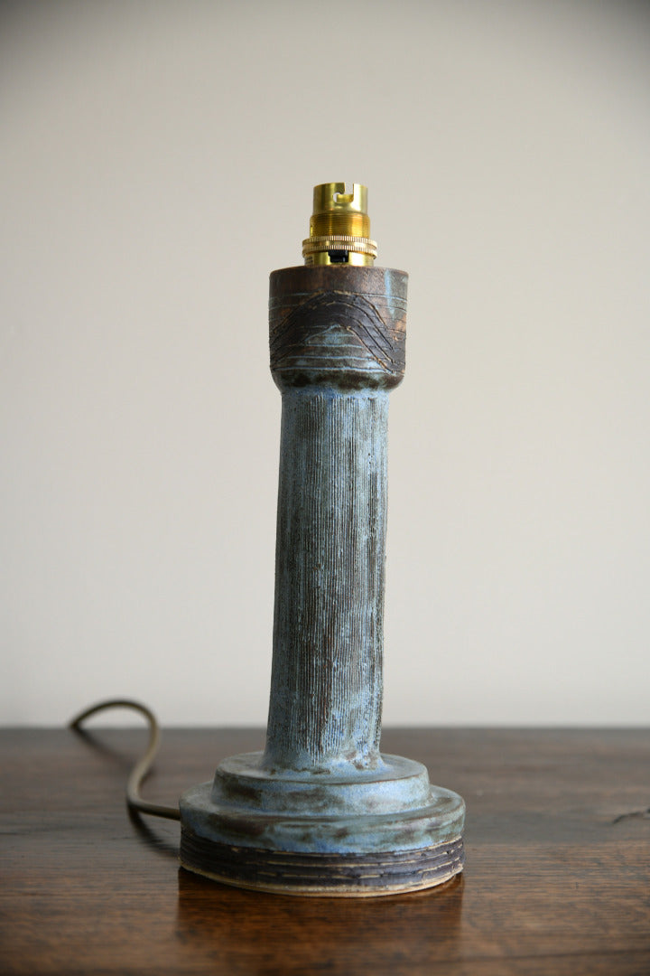 Small Studio Pottery Table Lamp