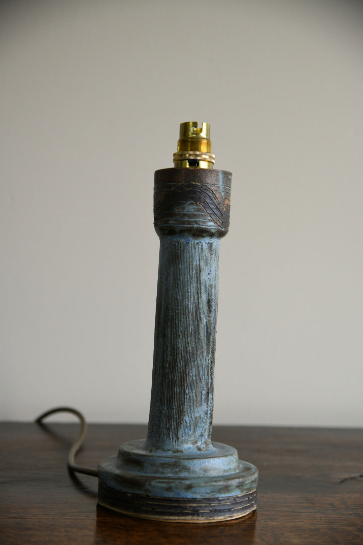 Small Studio Pottery Table Lamp