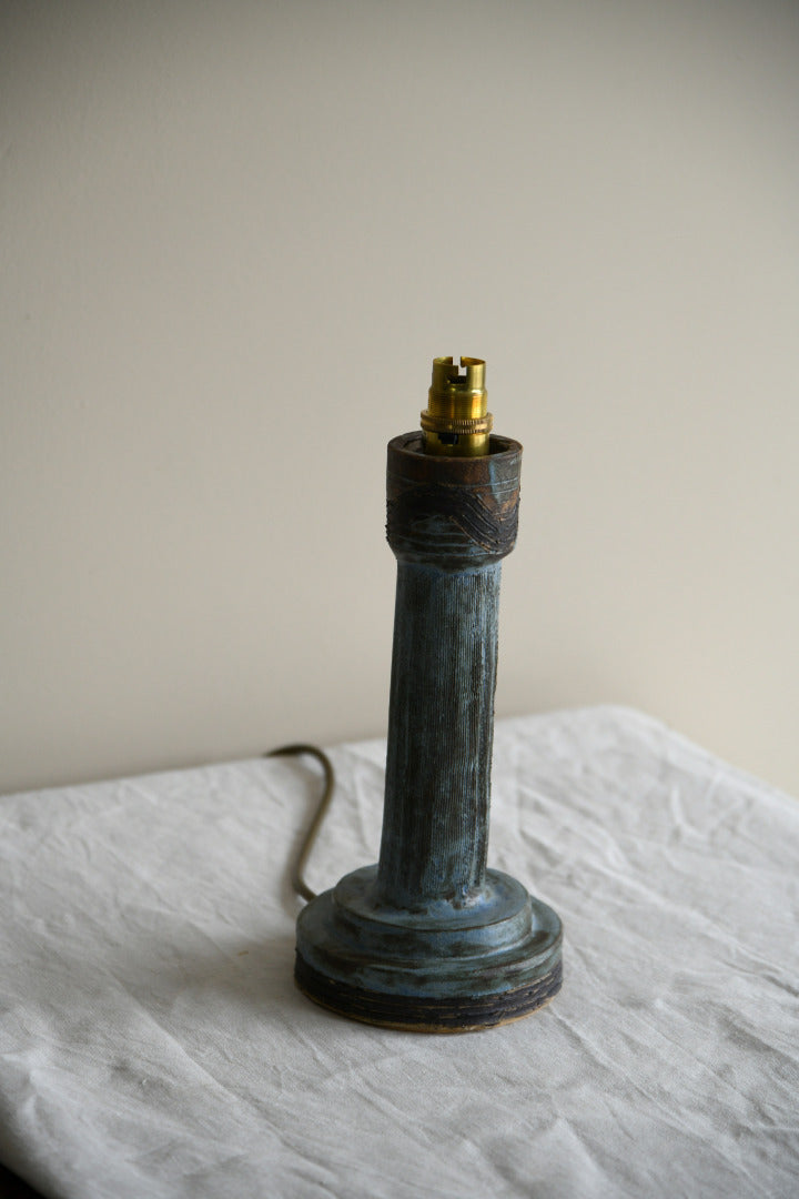 Small Studio Pottery Table Lamp